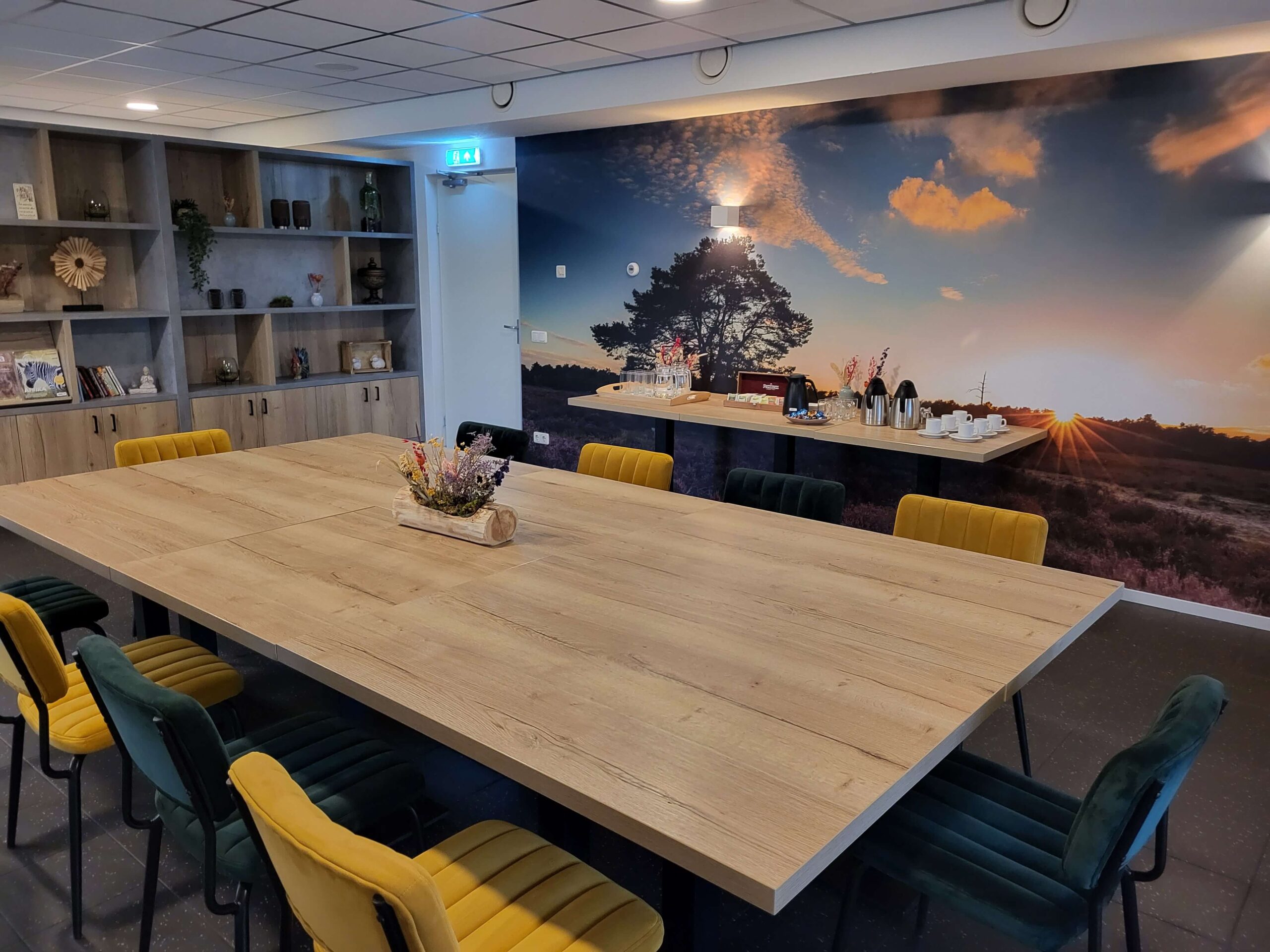 Vergaderen in drunen (2)